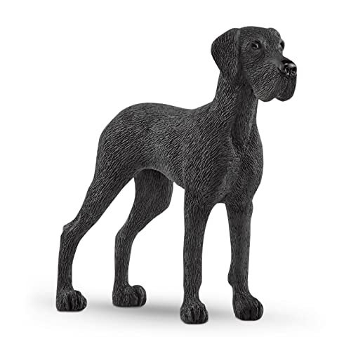 Schleich Farm World Great Dane Dog Figurine Highly Detailed and Durable Animal Toy Fun and Educational Play for Boys and Girls Gift for Kids Ages 3 - Image 1