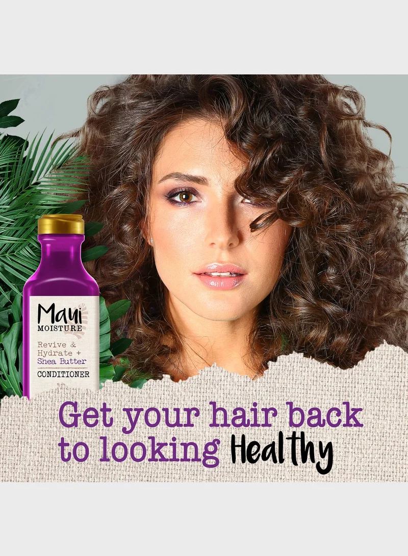 MAUI MOISTURE Maui Moisture Conditioner,  Revive & Hydrate+Shea Butter, 385 ml