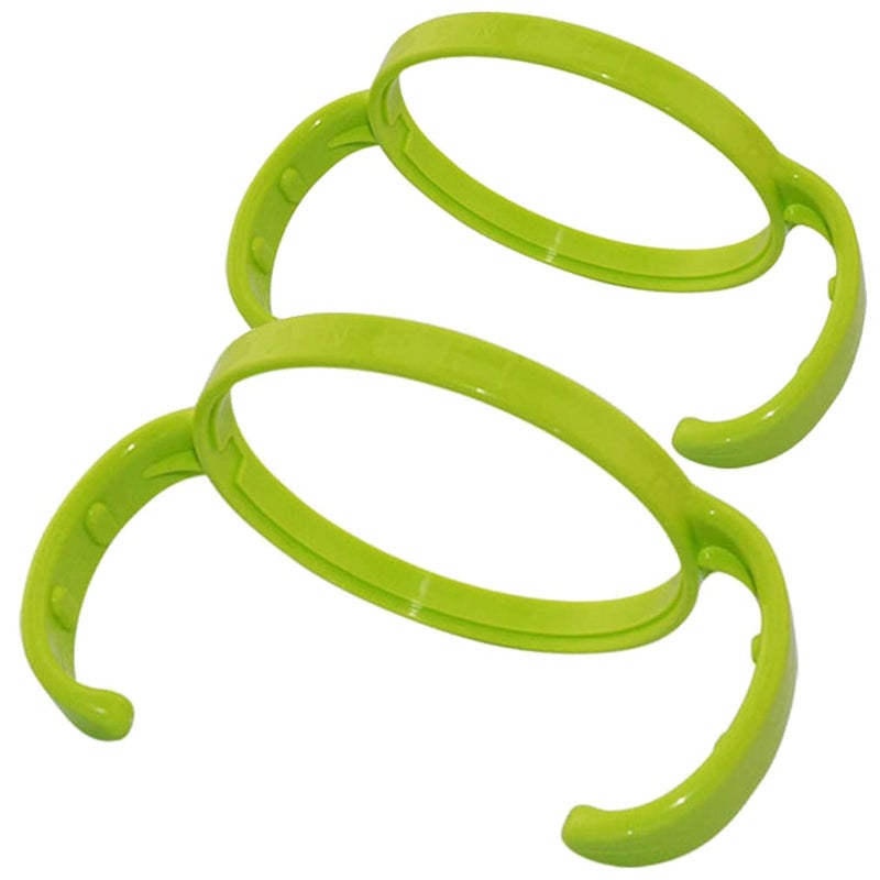 Bottle Handles Grip Compatible for Comotomo Baby Feeding Bottle 2 Count Green
