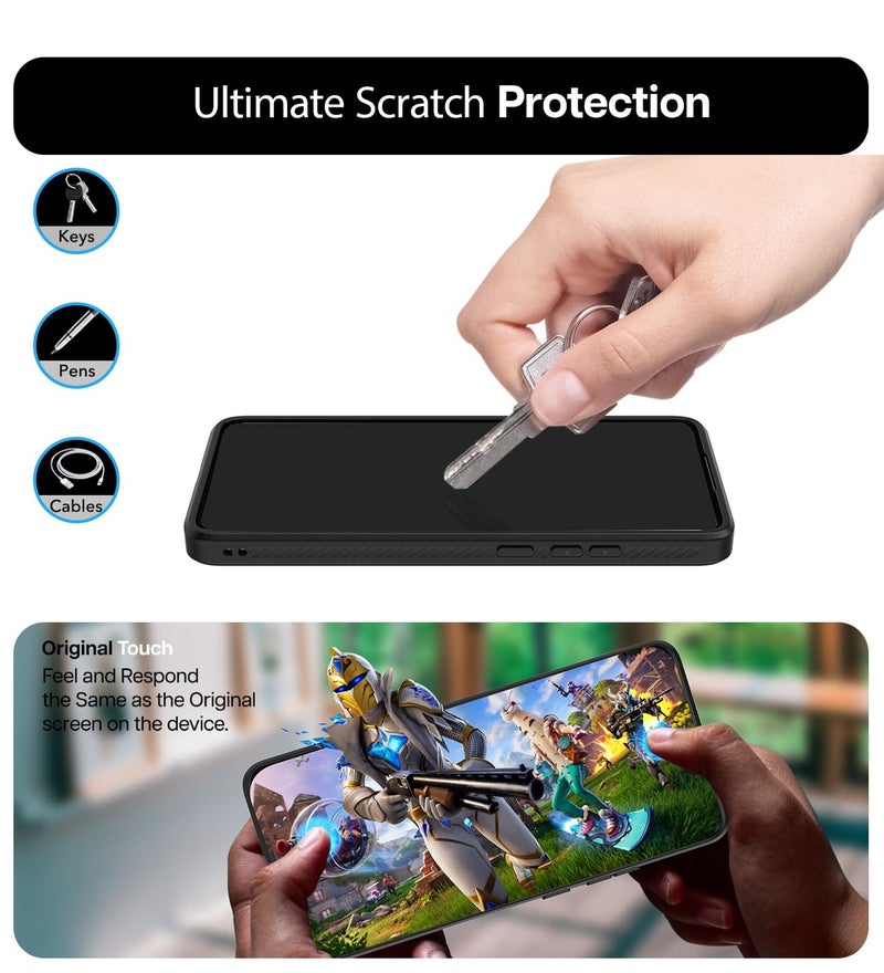 KAPAVER GT Series Clear Tempered Glass Screen Guard Protector for OnePlus Nord 4 (Pack of 2 Glass with 1 Easy Applicator) (Clear-2Pack) - Image 5