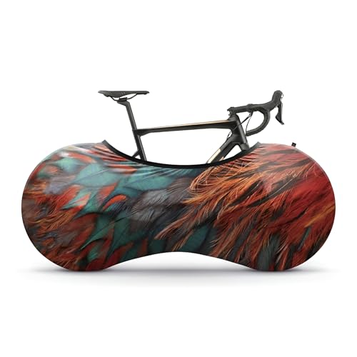Velo Sock Bicycle Indoor Cover for Storage and Transportation, Stretchy Dirt Proof Fabric, Bike Travel Protection Cover, Stylish Accessory for Adult Bike - Rio - Image 1