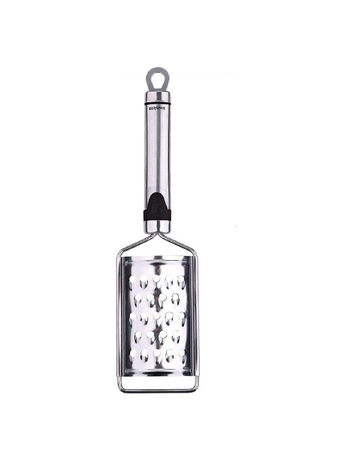 BERGNER Gizmo High Quality Stainless Steel Classic Grater Silver 24 x 6 cm BG-3229 - Image 1