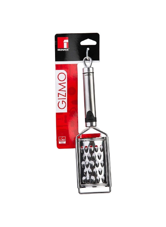 BERGNER Gizmo High Quality Stainless Steel Classic Grater Silver 24 x 6 cm BG-3229 - Image 3
