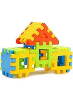 Nabhya Happy Home Pvc Packing Building Blocks Early Learning Educational Toy For Kids Age 2 To 5(20 Blocks)  - Image 4