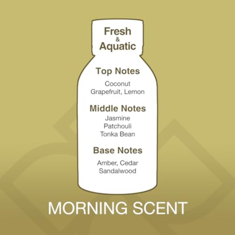 The 500ml Morning Scent Aroma Blend is an eco-friendly, odour-neutralizing, fresh, and energizing fragrance that is made in the UK and has an MSDS certification - Image 2