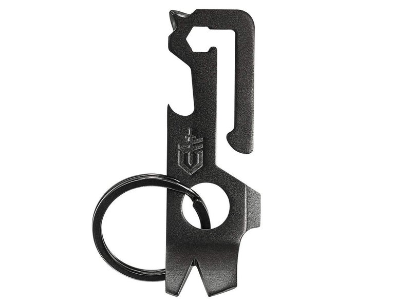 Gerber Gear Mullet Keychain - Multi-Tool Keychain with Pry Bar, Bottle Opener, and Wire Stripper - EDC Gear and Equipment - Black - Image 1