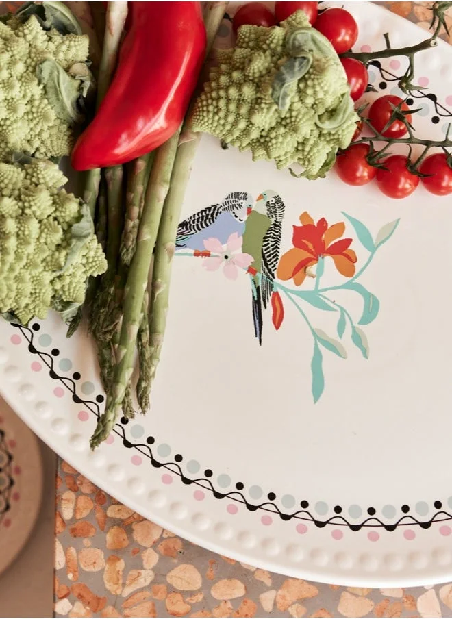 Cath Kidston Cath Kidston Painted Table Ceramic Oval Platter 36Cm