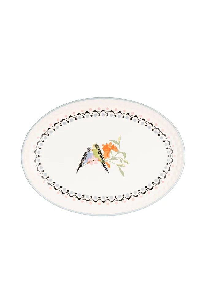 Cath Kidston Cath Kidston Painted Table Ceramic Oval Platter 36Cm