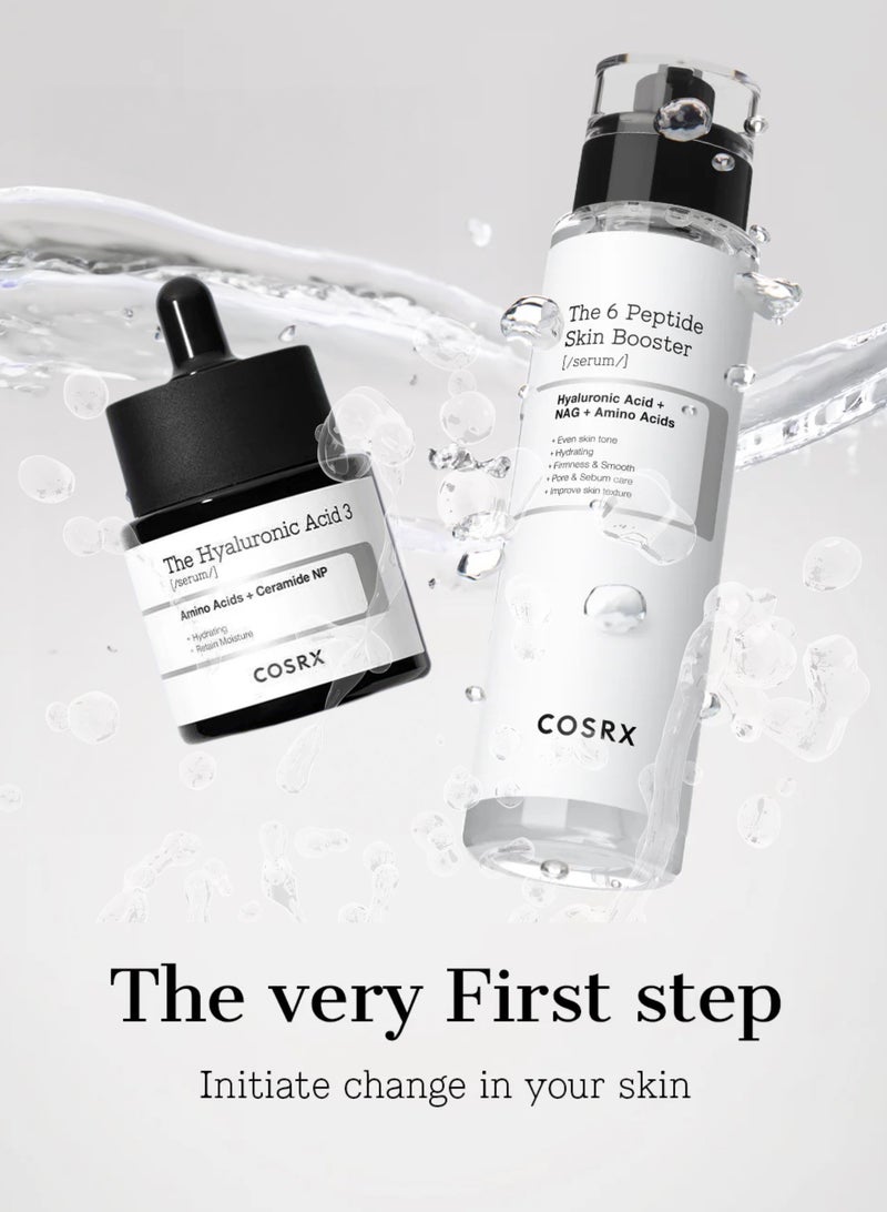 COSRX Combo Hydrating & Skin Barrier Booster - The 6 Peptide Skin Booster - The Hyaluronic Acid 3 Serum - Enhance Skin Concerns Certified & Original 170ml - Image 3