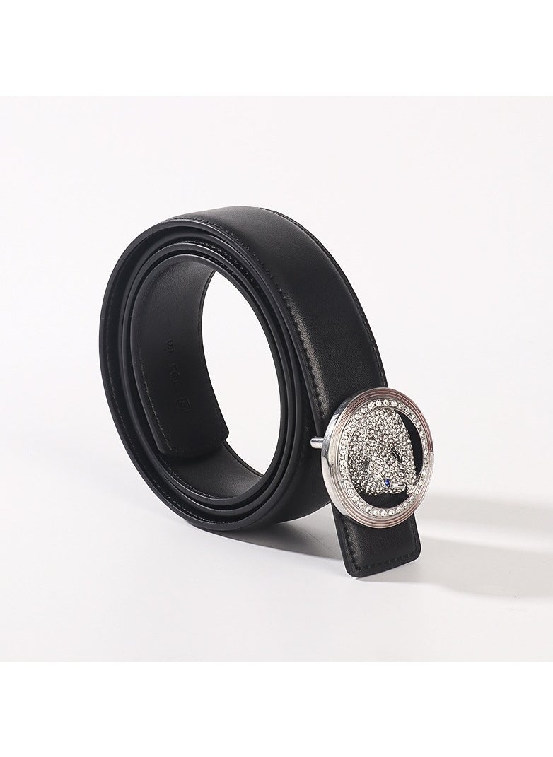 KUYING - Creative Casual And Versatile Wear-resistant Leather Belt - Image 1