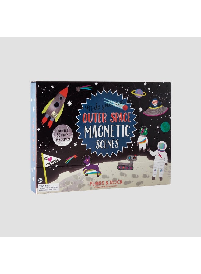 Floss & Rock Magnetic Play Scenes (Space) - Image 1