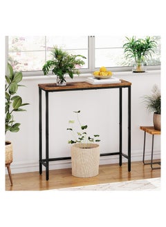 Old_Feller Vintage Table Simple Sofa Table Home Coffee Corner Display Entryway Table for Couch Hallway Entrance Living Room  - Image 4