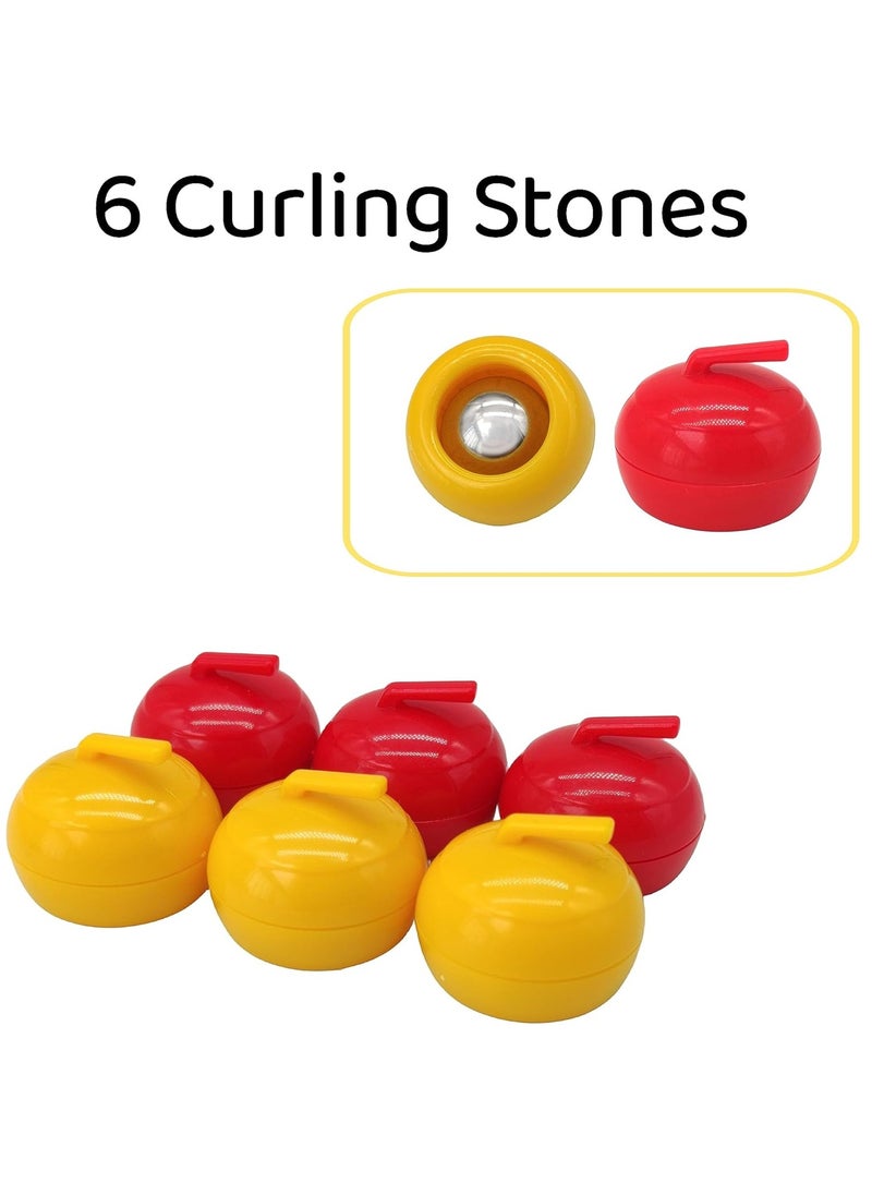 Toy Box - Indoor Curling Game Toys for Kids & Teens, Family Board Game, Table Top Games for Parent Children - Image 1