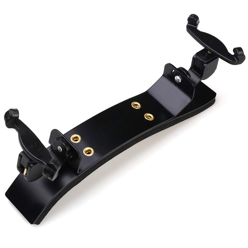 PERLMAN Violin Shoulder Rest, Premium Large Arc aluminum alloy plate skeleton High strength sponge Comfortable violin shoulder pad -Black (4/4) - Image 2