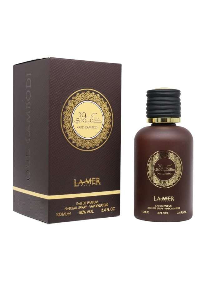 عطر عود كمبودي 100مل