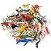 DOITEM 60 Pcs Assorted Dinosaur Ocean Sea Farm Jungle Wild Animals Dinosaurs Figure Realistic Plastic Zoo Play Set Small Toys for Kids Cupcake Topper Party Favors - Image 4