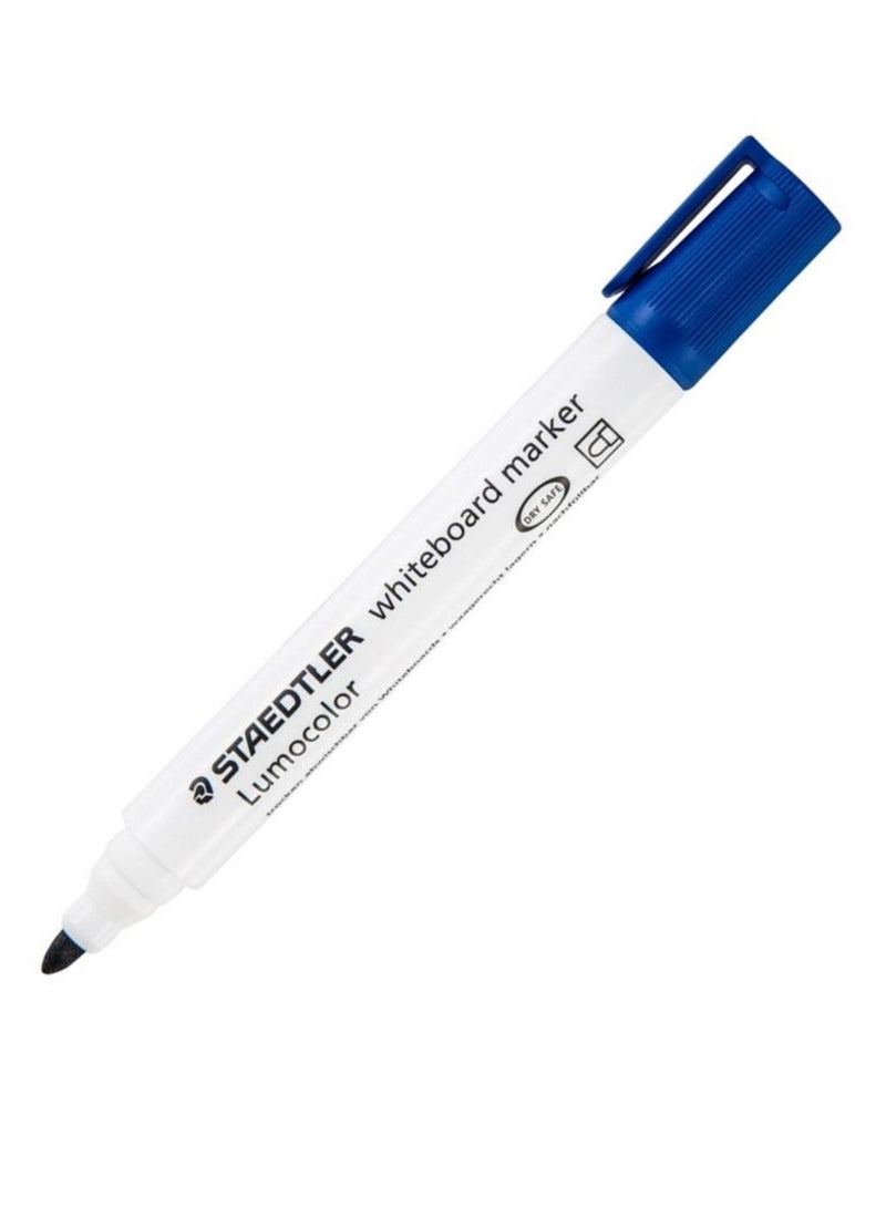 STAEDTLER علامة سبورة بيضاء من 4 قطع برأس دائري حبر أزرق - Image 2