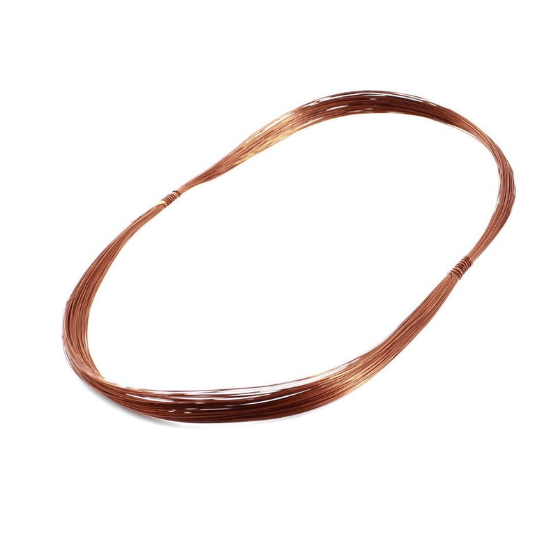 ART IFACT ART IFACT 100 Meters Enameled Copper Wire of 38 Gauge 999 Pure Copper Wire on Spool Winding Wire Magnetic Wire 38 Gauge 015mm Diameter  - Image 2