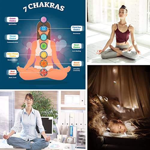 LPKADQA Sun Catcher Crystal Hanging Tree of Life SunCatchers Healing Crystals for Indoor Window, Home Decor, Car Charms Pack of 3 - Image 4