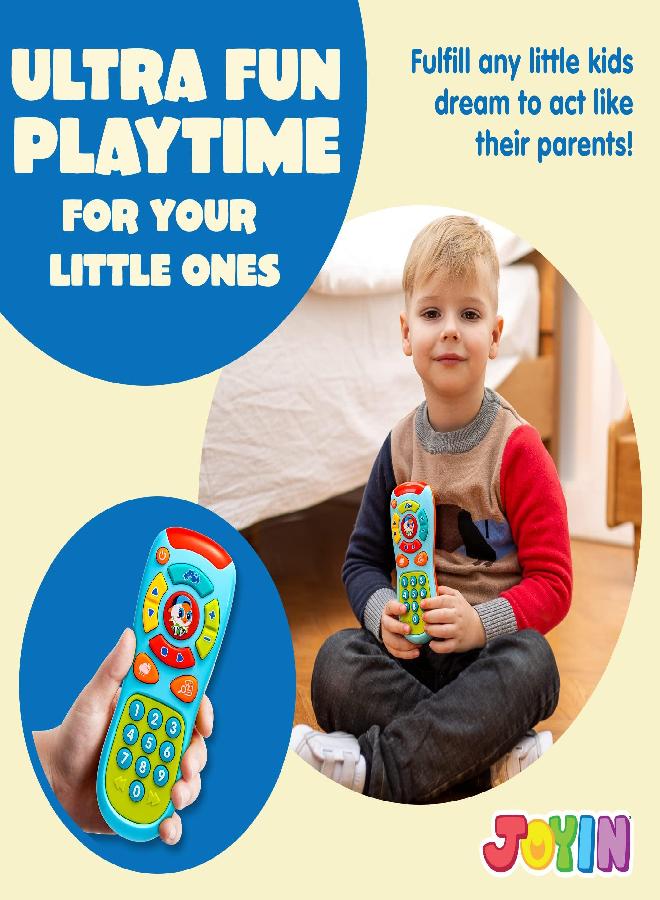 JOYIN My Learning Remote and Phone Bundle with Music, Fun Smartphone Toys for Baby, Infants, Kids, Boys or Girls Christmas Birthday Gifts, Holiday Stocking Stuffers Present - Image 5