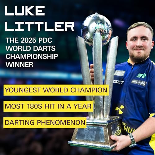 Target Darts Luke Littler Loadout Soft Tip Darts, 90% Tungsten Dart, 19G | Pixel Tip Dart Set, Player Edition Soft Tip Electronic Darts Set with Pro Grip Shafts & No.2 Flights - Image 2