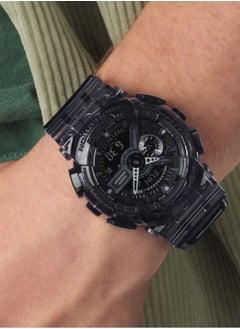CASIO G-Shock Grey Men's Watch Fashion Analog Digital Quartz Watch GA-110  - Image 3