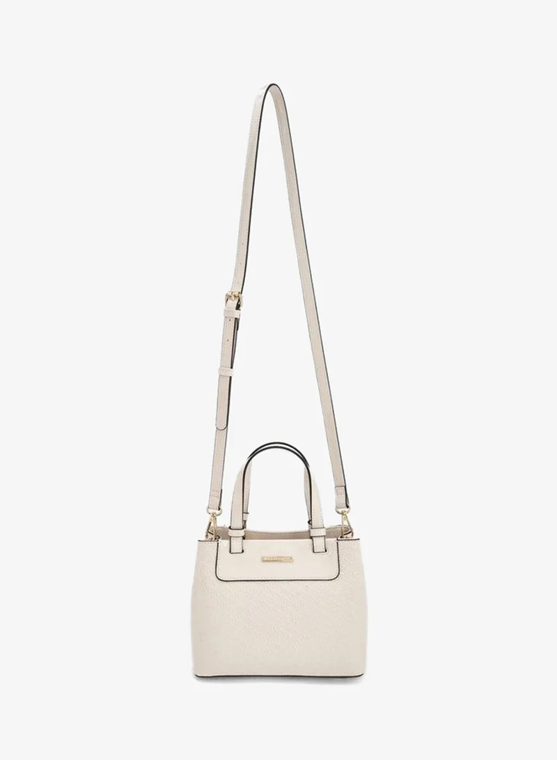سيليست Monogram Embossed Tote Bag With Double Handle Ramadan Collections