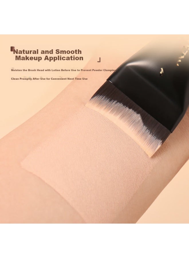 Reverse Anti-aging Sandalwood T69 Curved Foundation Brush Polished Long-lasting Makeup Powder-resistant Early Morning Commuting Sensitive Skin Suitable Brush - Image 3