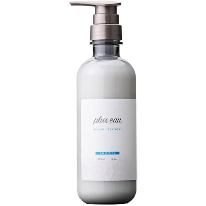 Plus eau Mellow Treatment, Smooth, 15.2 fl oz (450 ml), Pump, Single Item, White Floral & Pear Scent - Image 1