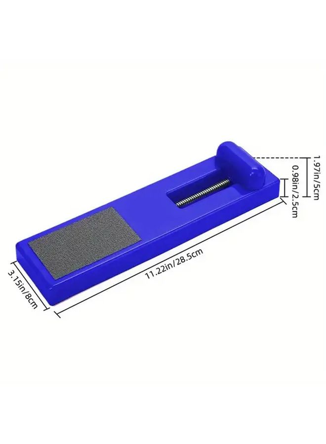 1pc Blue Foot Support And Toe Corrector With Non Slip Base Cushioned Arch Support Ankle Stabilizer Adjustable Toe Alignment Ergonomic Design For Yoga Running Gym Plantar Fasciitis Flat Feet Fallen Arches Home And Professional Foot Care - Image 5