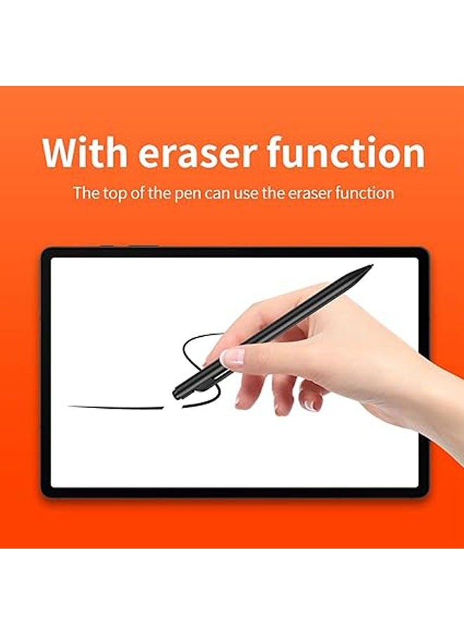 عام قلم للشاشات التي تعمل باللمس مع ممحاة مُحسنة، قلم بديل للأجهزة اللوحية مع 4096 مستوى ضغط، متوافق مع DME والأجهزة اللوحية و Galaxy Tab. - Image 5
