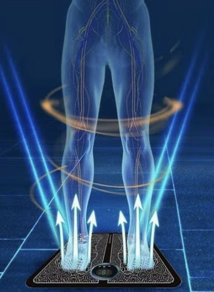 Generic Electric Foot Calf Massager Circulation Stimulator Pain Relief Massager  - Image 2