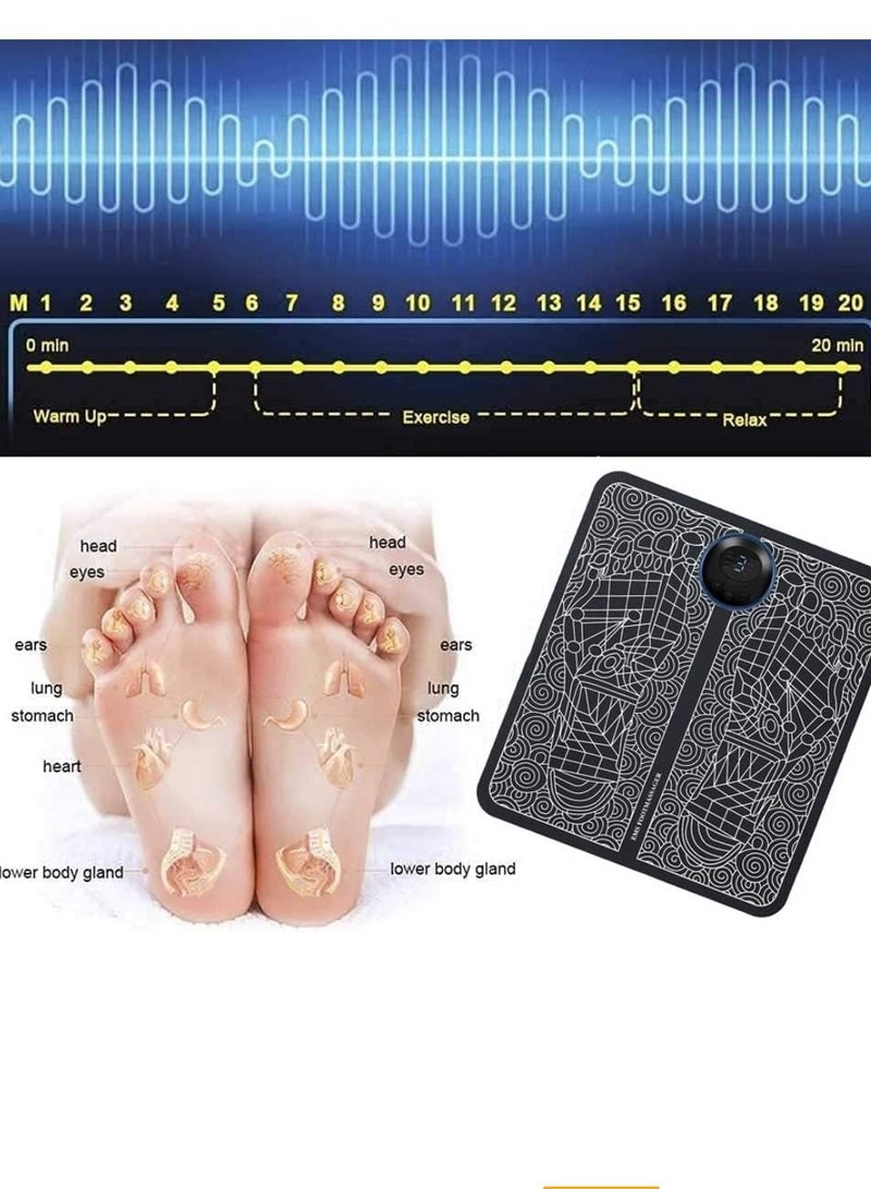 Generic Electric Foot Calf Massager Circulation Stimulator Pain Relief Massager  - Image 3