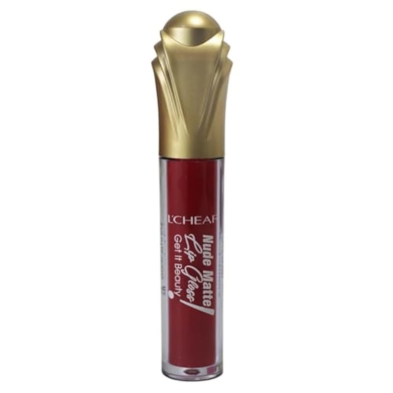 L'chear Lip Gloss Nude Matte Light&Thin Lasting Color Aqua Nourishment Shade Number 3 - Image 2