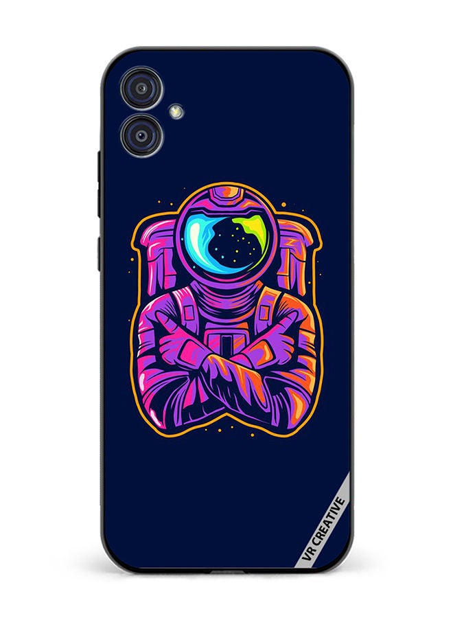 VR CREATIVE Protective Case Cover For Samsung Galaxy M04/F04 Cool Astro Design Multicolour - Image 1