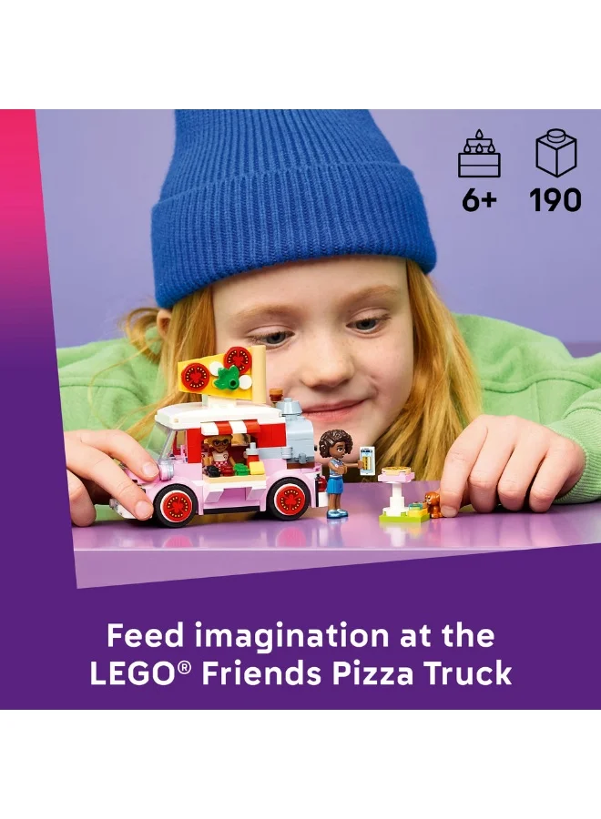 Lego Friends Pizza Truck Toy with Mini Dolls & Pet Dog 42694 (Age 6+, 190 Pieces)