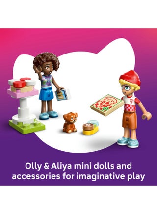 Friends Pizza Truck Toy with Mini Dolls & Pet Dog 42694 (Age 6+, 190 Pieces) - view 5