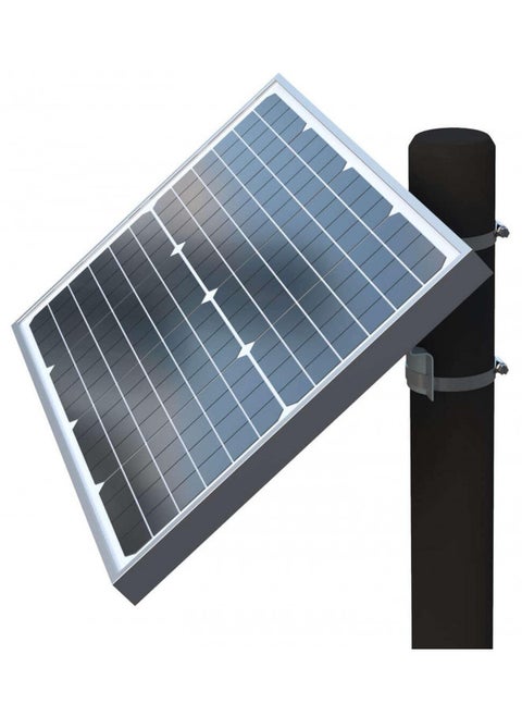 Ghost Controls 30 Watt Monocrystalline Solar Panel Kit for Automatic Gate Opener Systems Model AX30