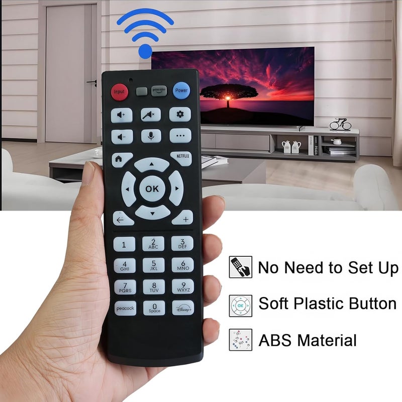 Replacement Remote Control for Pioneer/Element Xumo TV, Plug and Play Setup, Works with Xumo TVs CP-RC1NA-23, PN43-751-24U, PN50-751-24U PN55-751-24U PN65-751-24U (No Voice Function) - Image 2