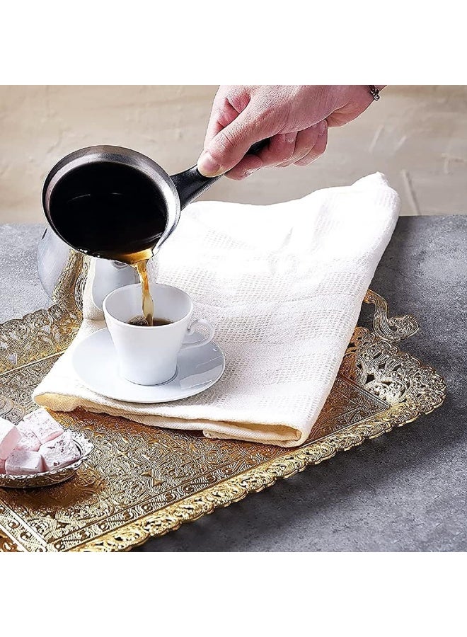 MOMENT 720ML/25oz Turkish Coffee Pot – 304 Stainless Steel Coffee and Butter Warmer, Premium Milk Warmer and Milk Pot with Spout - Image 3