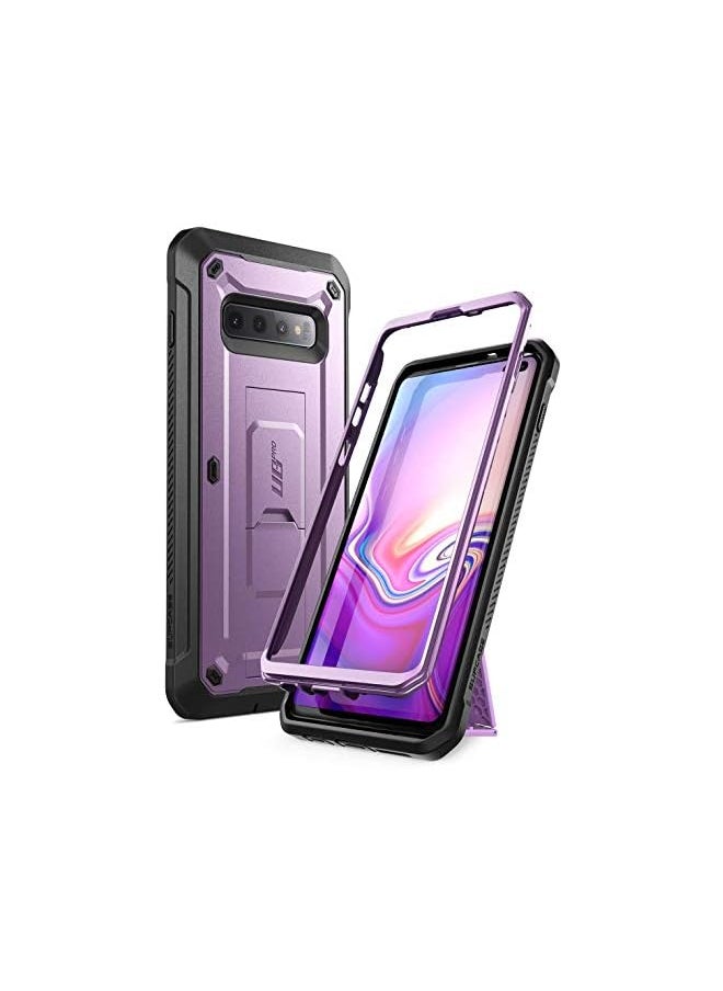 SupCase - Unicorn Beetle Pro Series Designed for Samsung Galaxy S10 Plus Case (2019 Release) Full-Body Dual Layer Rugged with Holster & Kickstand Without Built-in Screen Protector (Purple) - Image 1