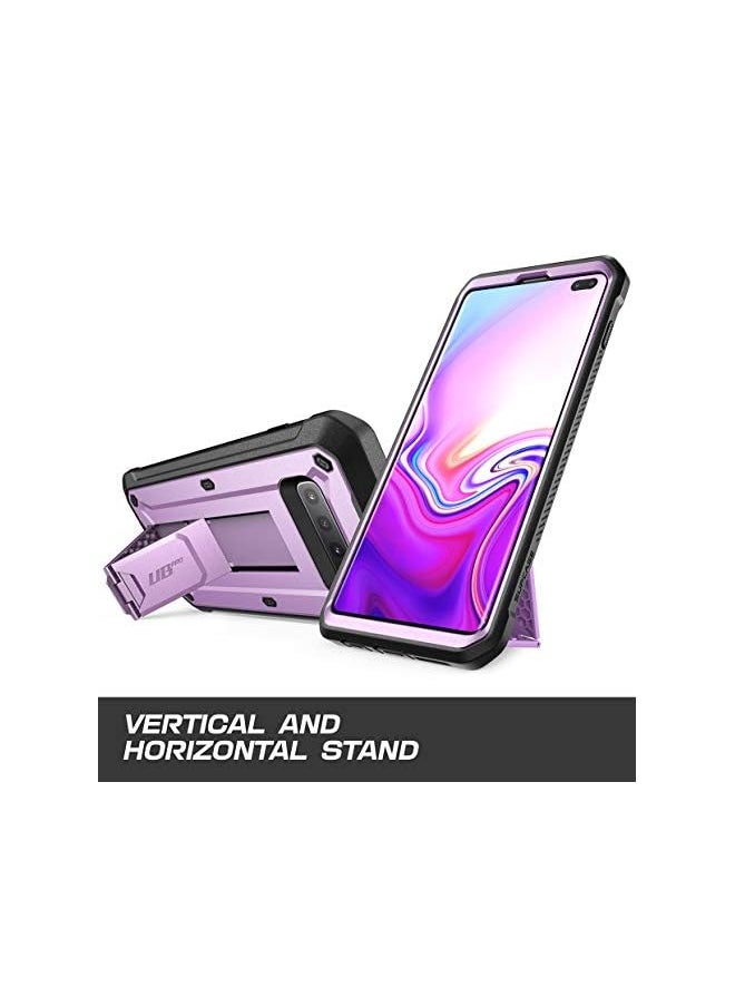 SupCase - Unicorn Beetle Pro Series Designed for Samsung Galaxy S10 Plus Case (2019 Release) Full-Body Dual Layer Rugged with Holster & Kickstand Without Built-in Screen Protector (Purple) - Image 1