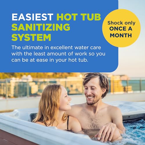 FROG @Ease Floating System for Hot Tubs - Quick & Easy Self-Regulating Hot Tub Sanitizer - Hot Tub Maintenance System with Sanitizing Minerals & SmartChlor Technology - 4 Month Bundle+ - Image 2
