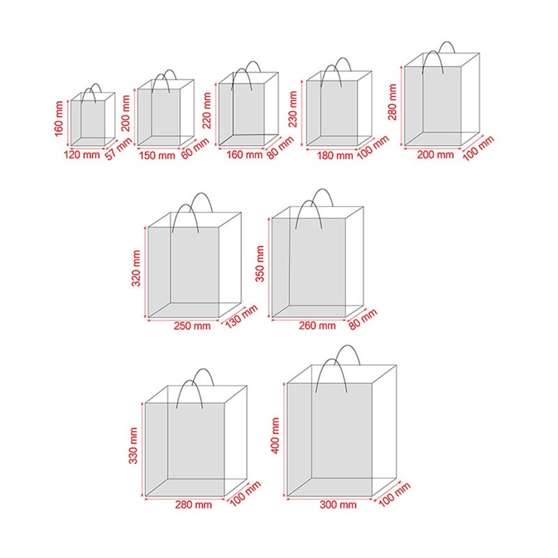White Gift Bags 20*10*28cm High Capacity Bulk Gift Bags - Sturdy 220 Gsm Paper With Reinforced Bottom Gift Bags With Handles for Wedding Party Business Craft Events - Image 1