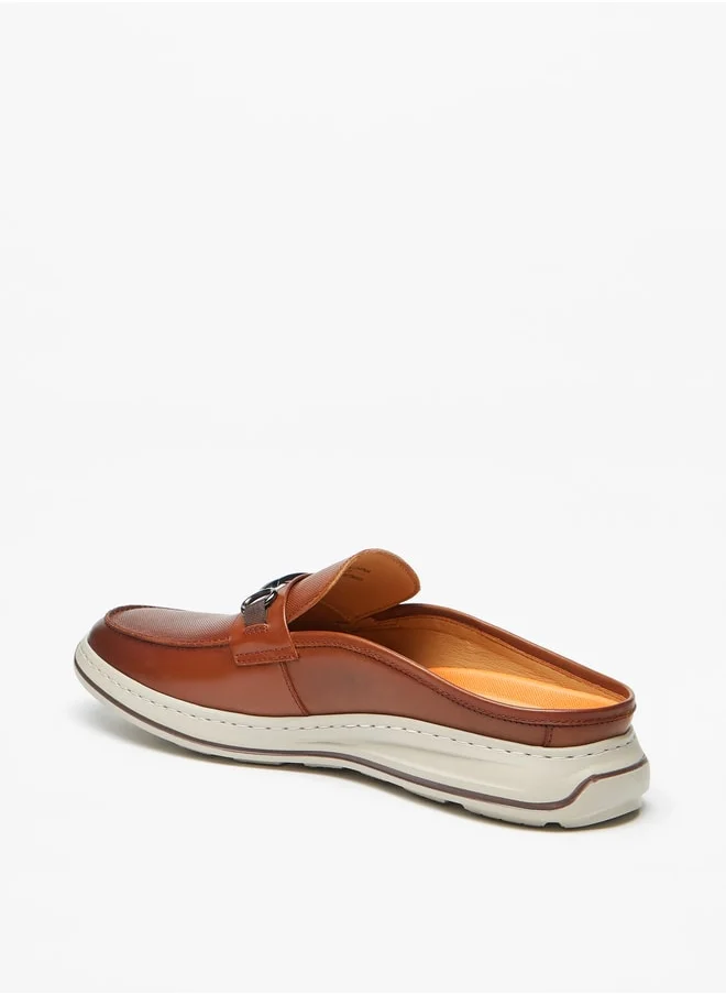 Le Confort Men's Textured Slip-On Mules