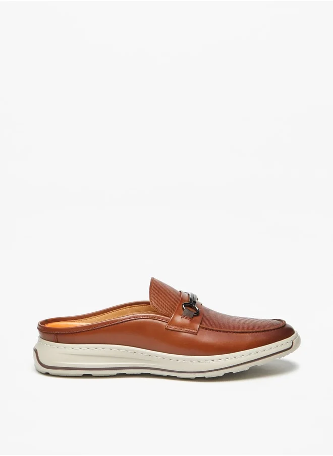 Le Confort Men's Textured Slip-On Mules