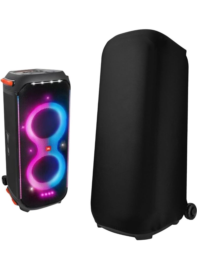 VKL Dust Cover Protective Case for JBL Partybox 710 Partybox Portable Party Speaker Stretch Speaker Cover Dust Case with Elastic Band Speaker Case Slip Sleeve (Black) - Image 3