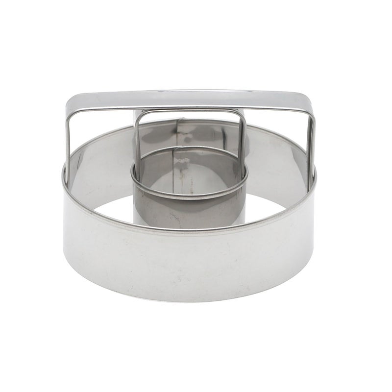 Mrs. Anderson's Baking Mrs. Andersonâ€™s Baking Donut Cutter with Handle, Stainless Steel, Makes 3-Inch Donuts - Image 1