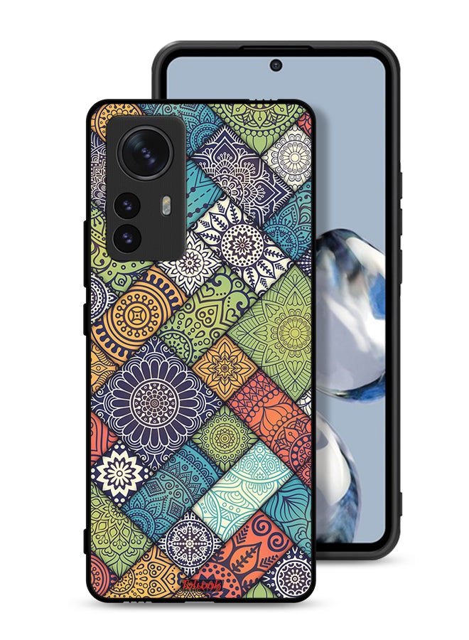 Tolwak Xiaomi 12X Protective Case Cover Mandala Pattern - Image 1