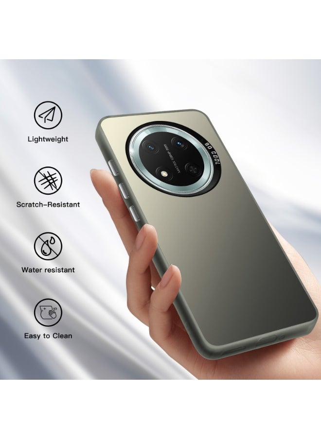 LiuShan honor X9c Case, Slim TPU Bumper Phone Cover,360°Full Body Shockproof Protective Phone Case for honor X9c Gray  - Image 2